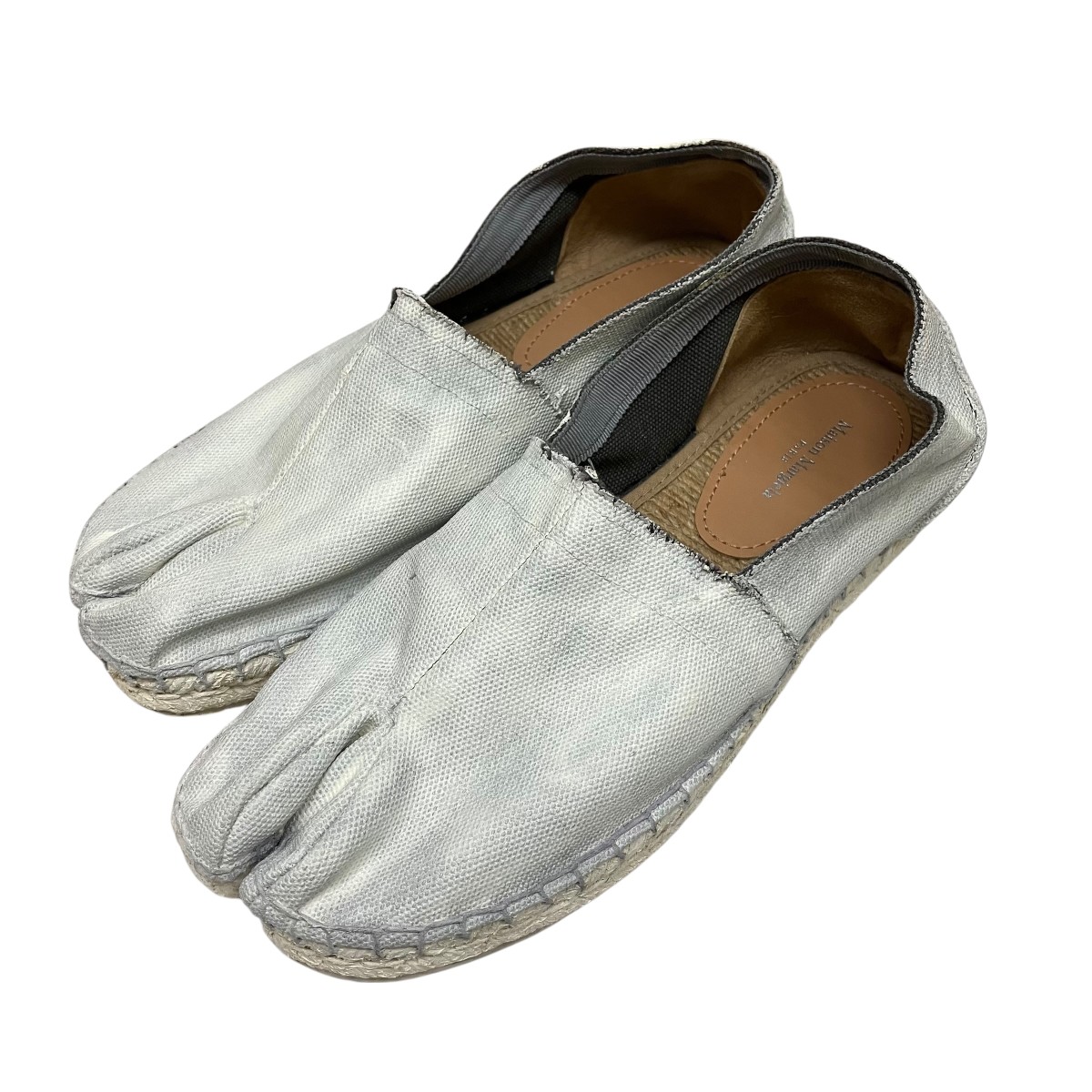【中古】 Maison Margiela　 足袋スリッポン ホワイト サイズ：37 【260326】（メゾンマルジェラ）