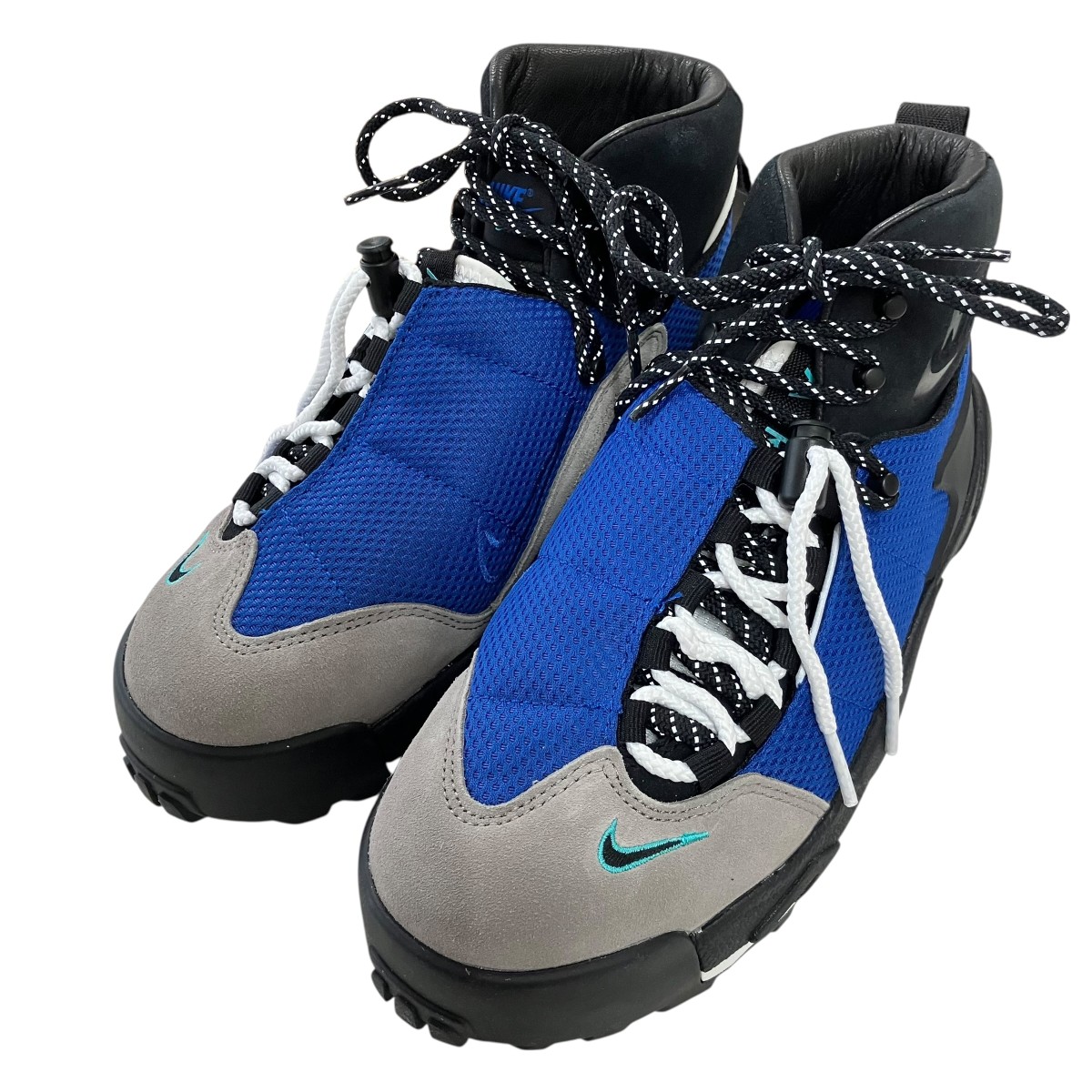 【中古】 sacai×NIKE NIKE MAGMASCAPE SP ハイカットスニーカー FN0563-400 ロイヤルブルー サイズ：24cm 【価格見直し】