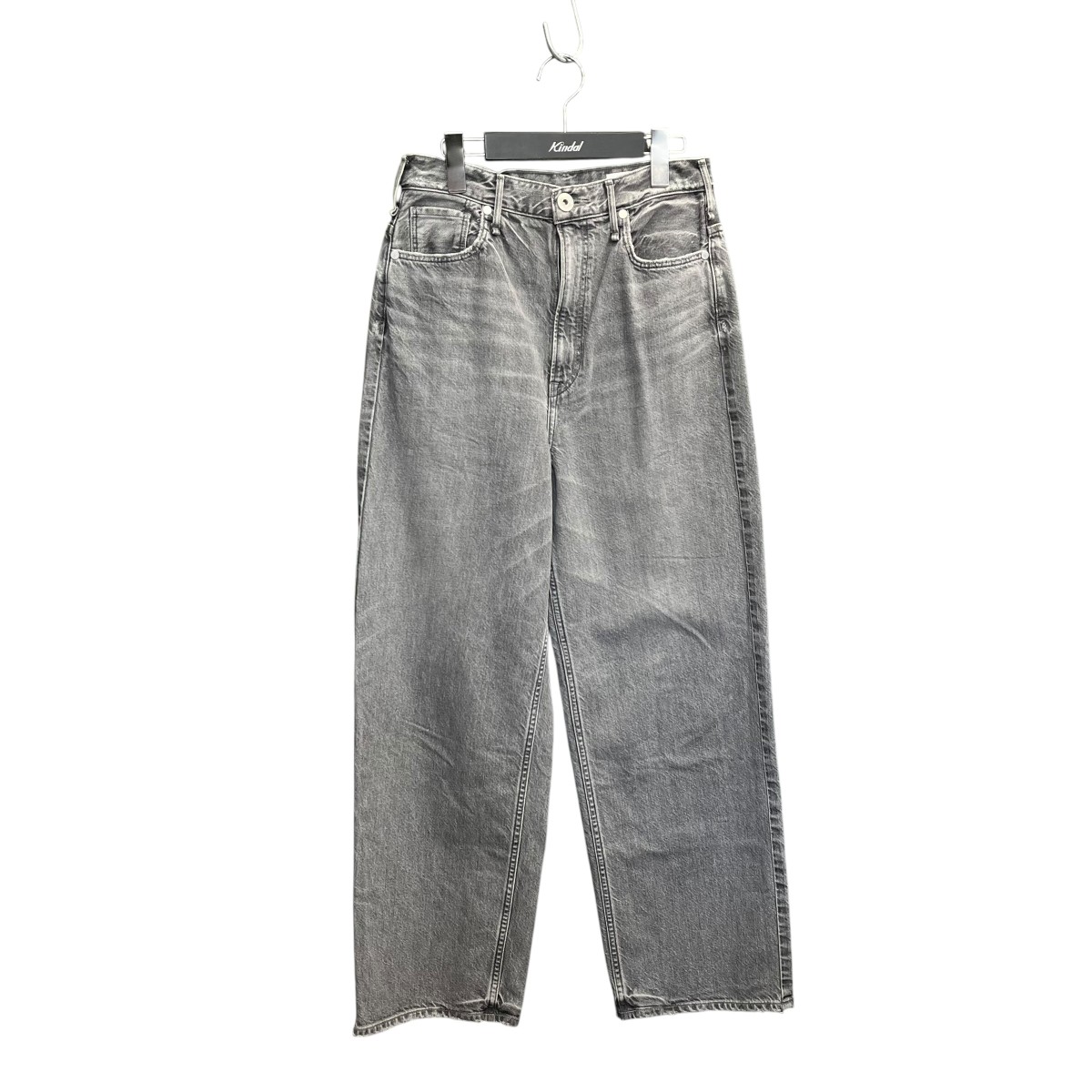 【中古】 upper hights　 THE GARNET デニムパンツ 18B112702SDE グレー サイズ：24 【260326】（アッパーハイツ）