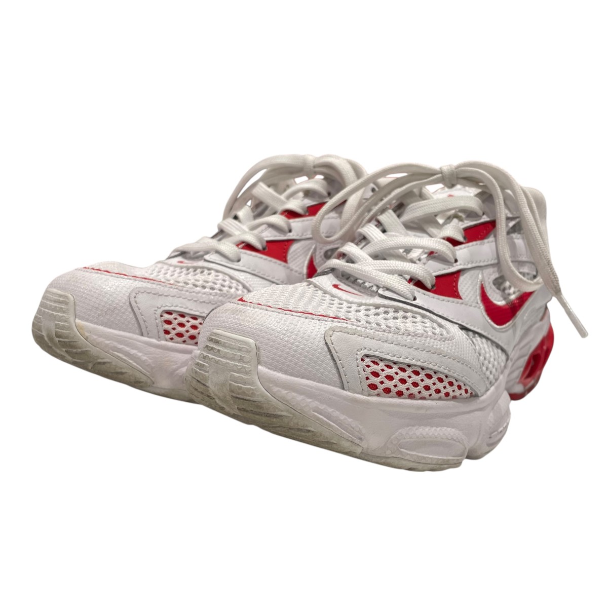 【中古】 NIKE　 ローカットスニーカー CW3876-101 ホワイト×レッド サイズ：25.0 【260326】（ナイキ）