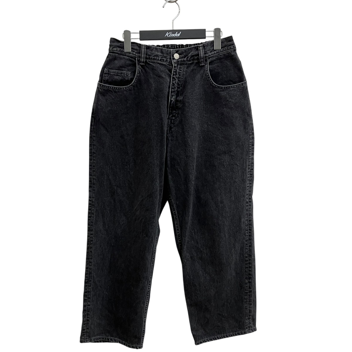 【中古】 COOTIE PRODUCTIONS　 10．5oz Denim 5 Pocket Easy Baggy Pants デニムパンツ ブラック サイズ：S 【270326】（クーティープロダクションズ）