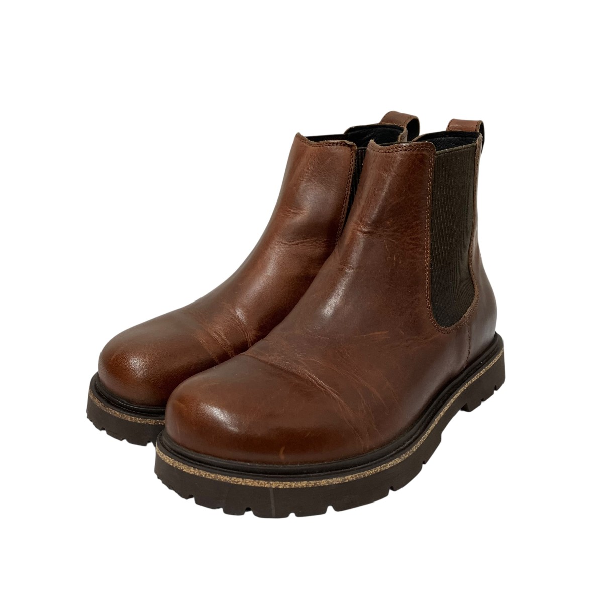 【中古】 BIRKENSTOCK　 サイドゴアブーツ ブーツ ブラウン サイズ：41 【270326】（ビルケンシュトック）
