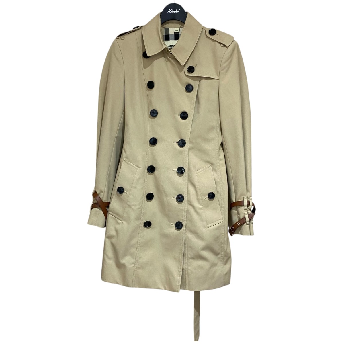 【中古】 BURBERRY　 トレンチコート 4047025／67B ベージュ サイズ：38 【260326】（バーバリー）