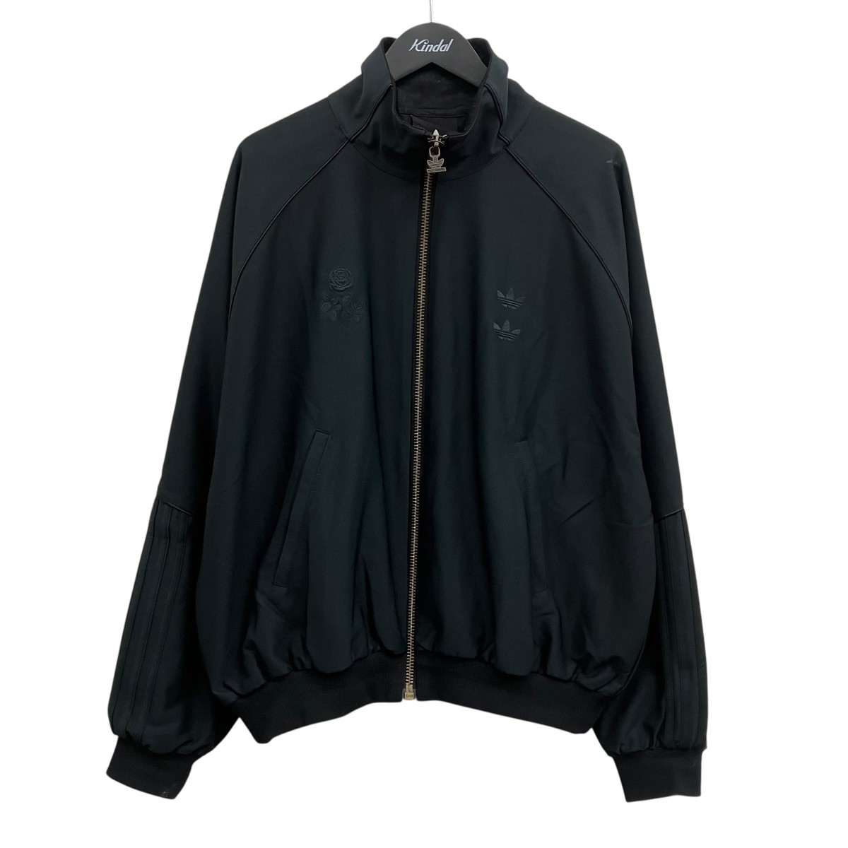 【中古】 adidas×WILLY CHAVARRIA　 トラックジャケット ブラック サイズ：M 【270326】（アディダス×ウィリーチャバリア）