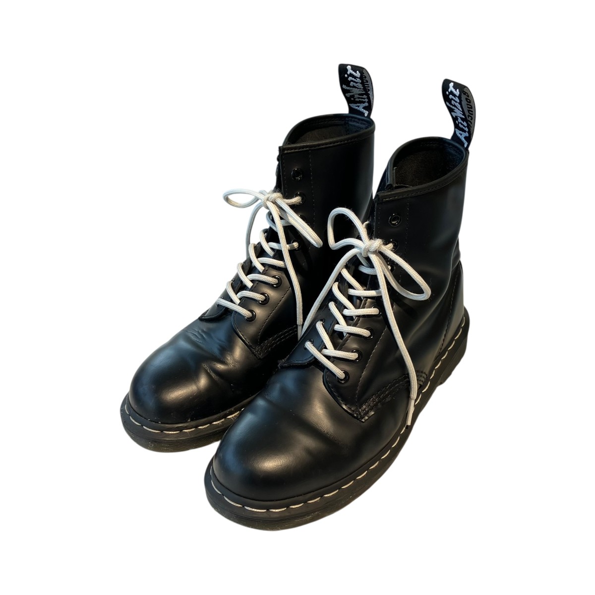 【中古】 Dr．Martens　 1460 ホワイトステッチ 8ホールブーツ 24758001 ブラック サイズ：8 【270326】（ドクターマーチン）