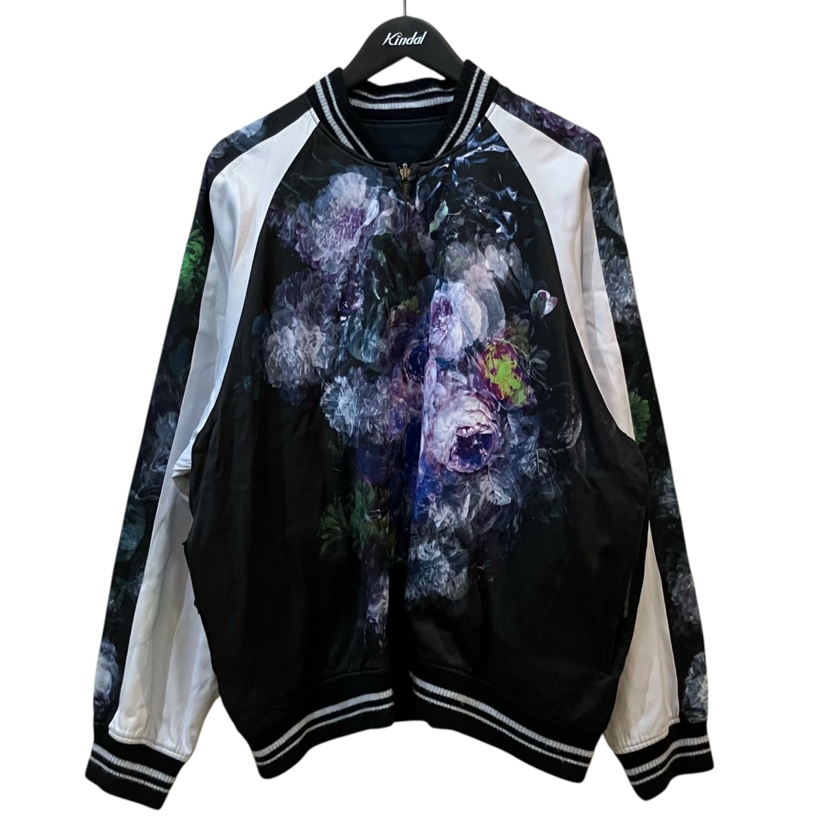 【中古】 LAD MUSICIAN　 リバーシブルブルゾン 2120 354 ブラック×パープル サイズ：44 【280326】（ラッドミュージシャン）