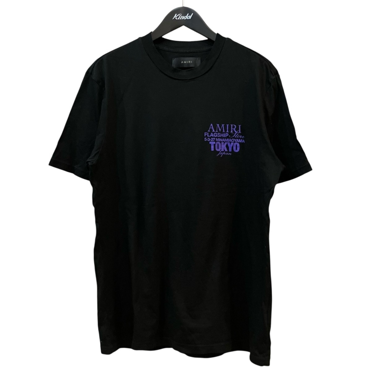 【中古】 AMIRI　 プリントTシャツ ブラック×パープル サイズ：S 【280326】（アミリ）