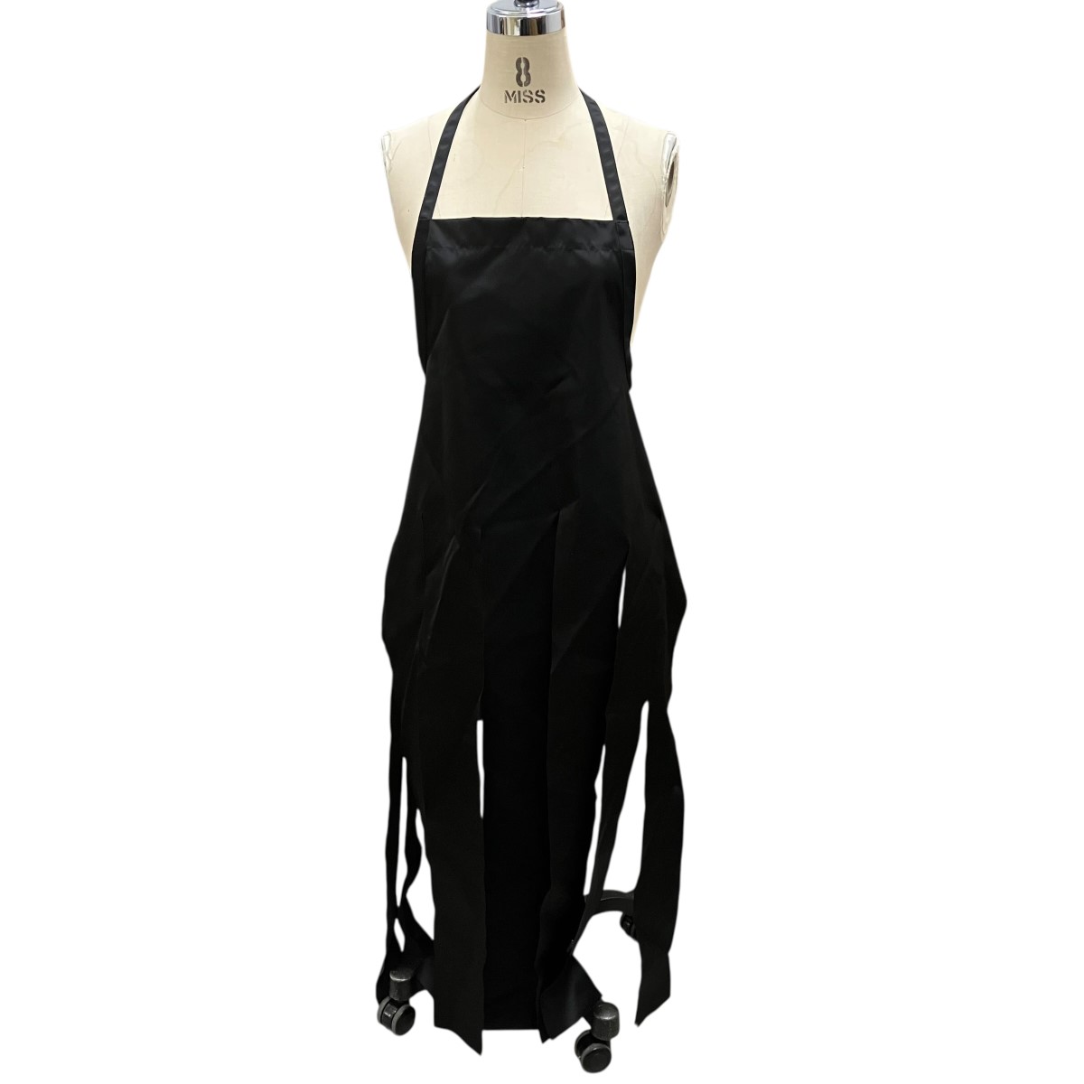 【中古】 COMME des GARCONS COMME des GARCONS　 22SS ナイロン短冊エプロン RI-A002 ブラック サイズ：XS 【270326】（コムデギャルソンコムデギャルソン）