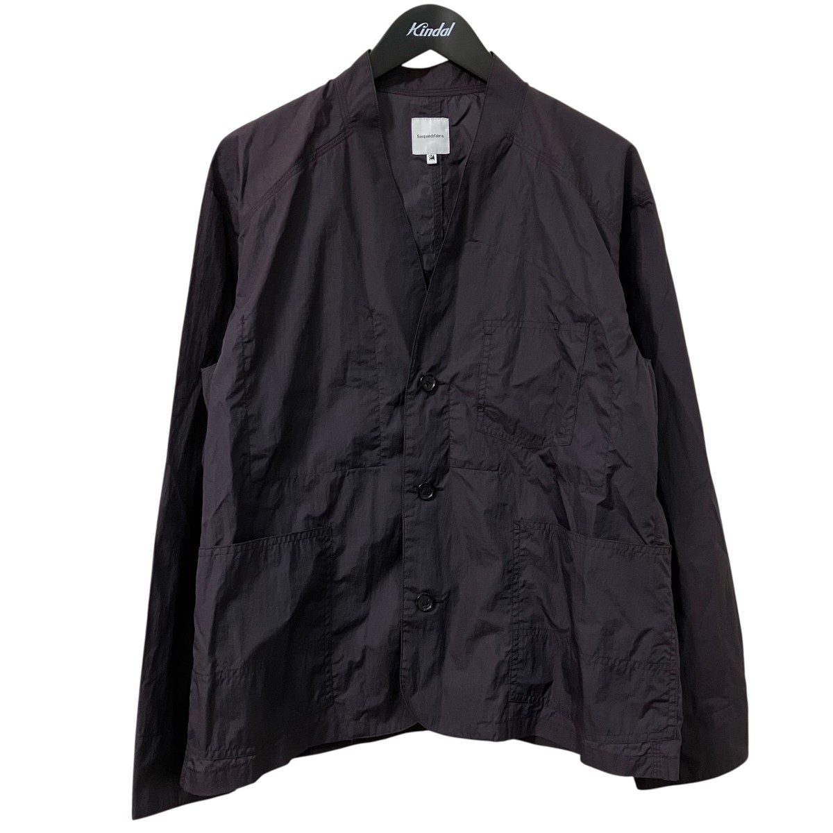 【中古】 SASQUATCHfabrix．　 ナイロンジャケット 21SS-JKL-011 パープル サイズ：M 【280326】（サスクワァッチファブリックス．）