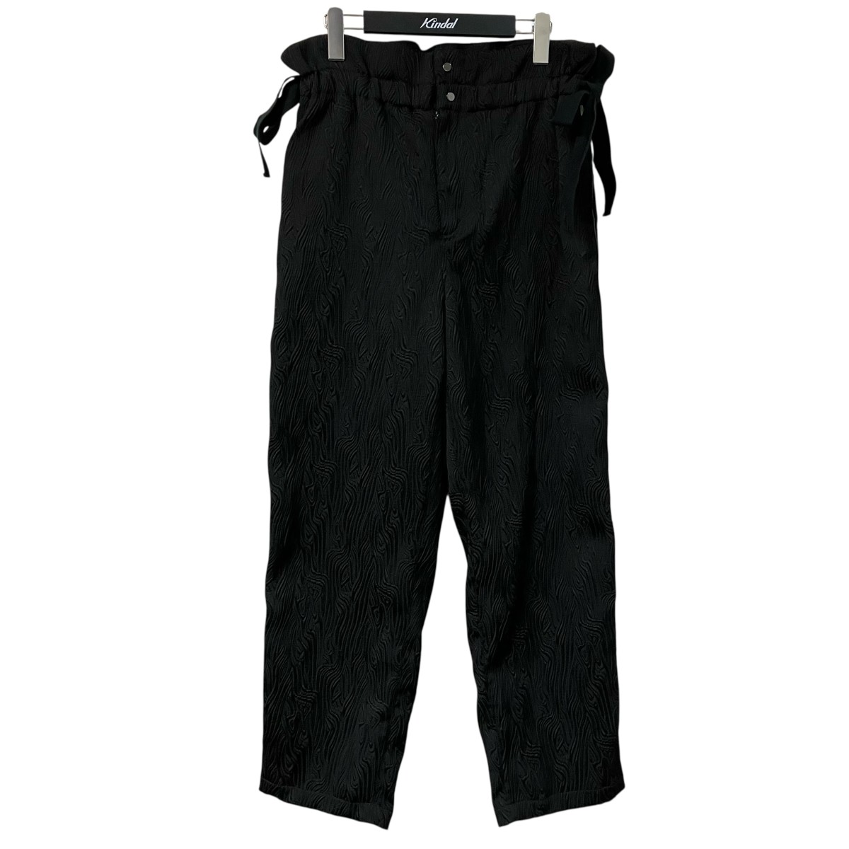 【中古】 SASQUATCHfabrix. ポリエステル×コットン パンツ 22AW-PA9-015 ブラック サイズ:M 【280326】(サスクワァッチファブリックス.)