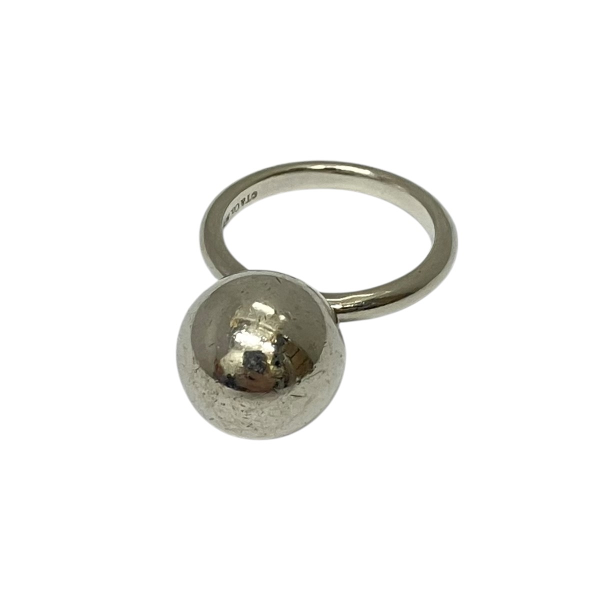 【中古】 Tiffany ＆ Co．　 ボールリング シルバー サイズ：9号 【280326】（ティファニー）