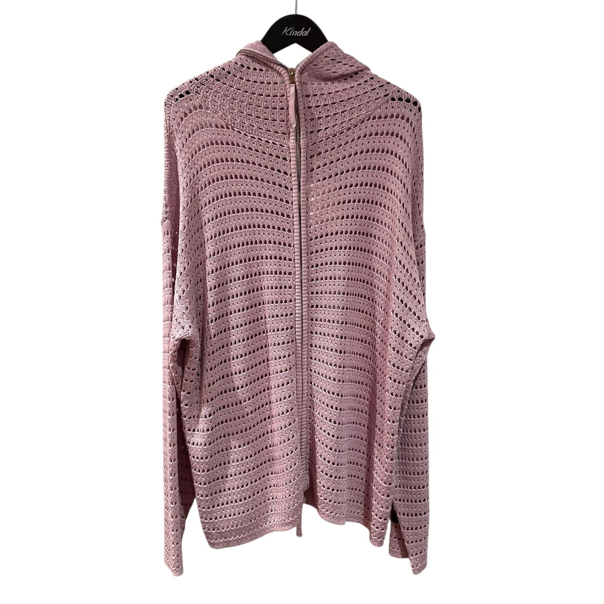 【中古】SYUMAN．25ss-SY009 Crochet Hoodie メッシュパーカー サイズ：F【価格見直し】｜ブランド古着のカインドオル