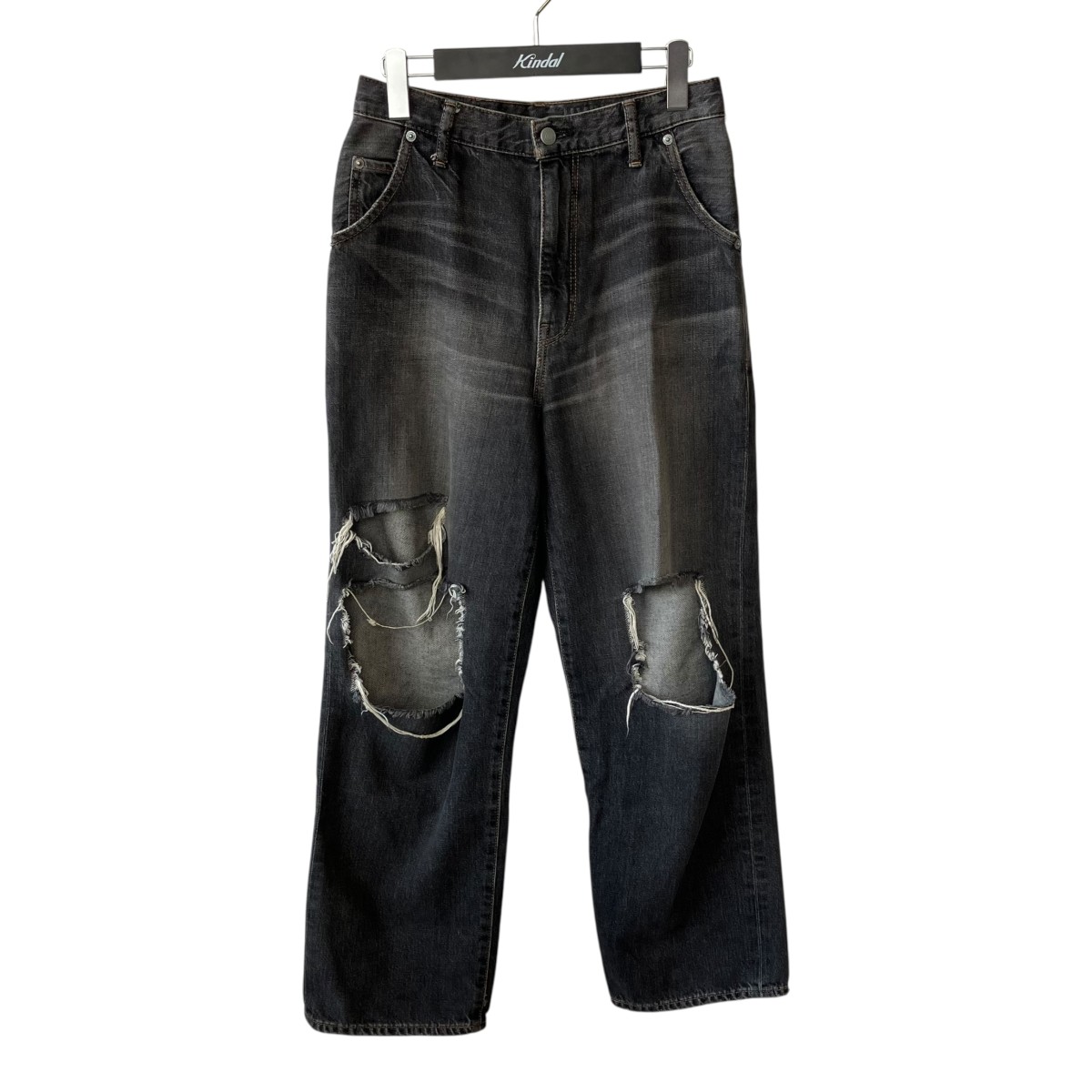 【中古】 Hysteric Glamour　 デニムパンツ 01223AP09 ブラック サイズ：25 【290326】（ヒステリックグラマー）