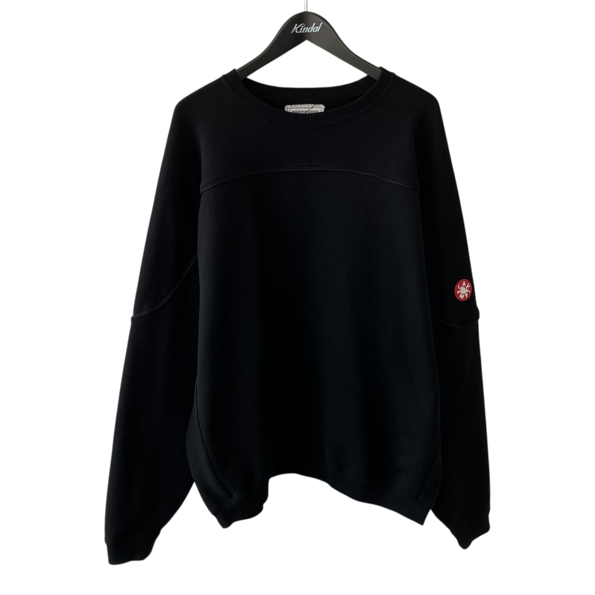 【中古】 C．E　 COTTON TRACK CREW NECK トレーナー CES27CS03 ブラック サイズ：L 【290326】（シーイー）