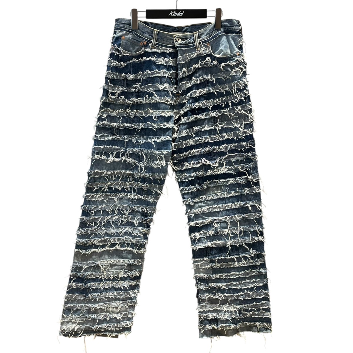 【中古】 doublet　 MUMMY Upcycle Denim Pants デニムパンツ 24AW52PT290 ブルー サイズ：L 【280326】（ダブレット）