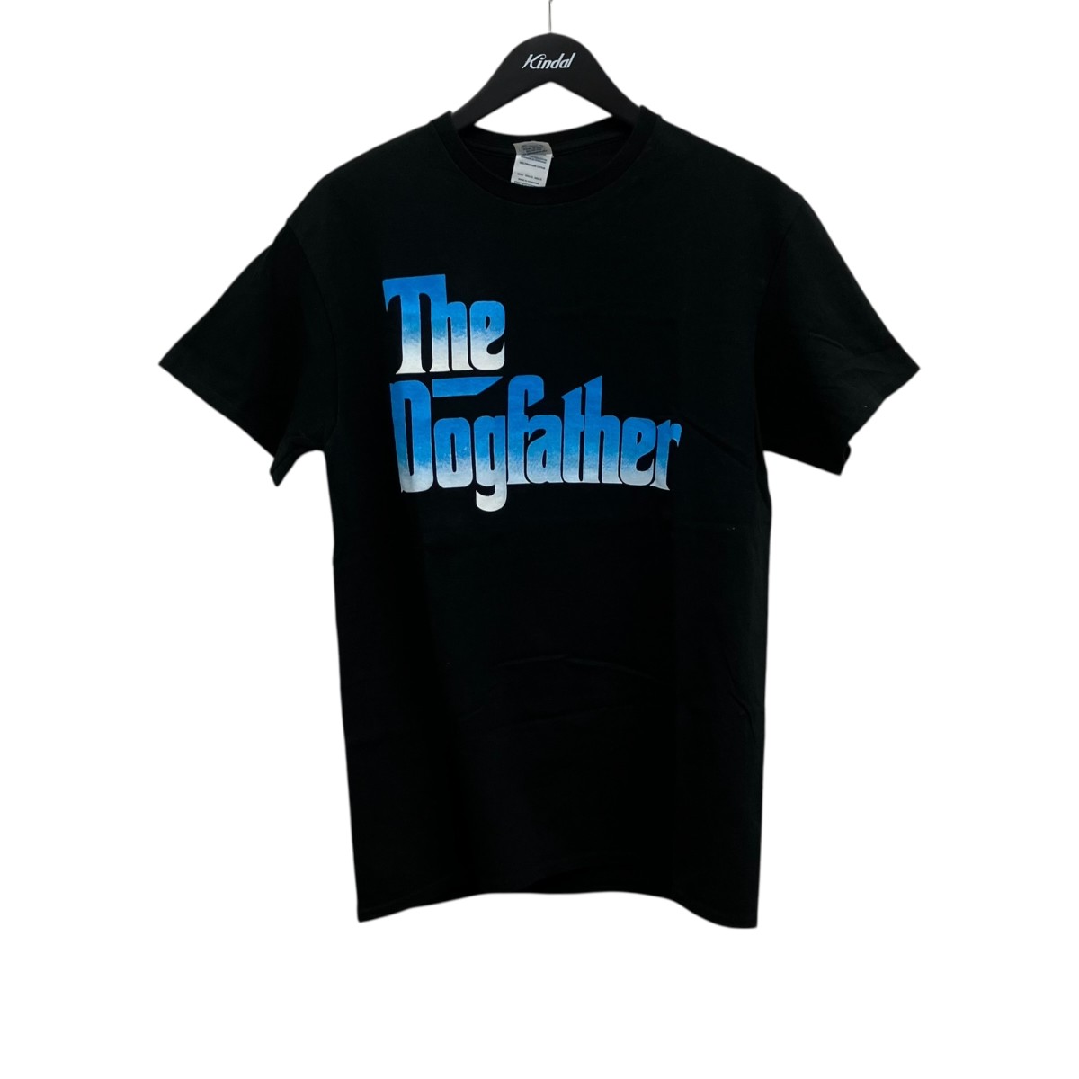 【中古】 DELTA　 THE DOG FATHER プリントTシャツ ブラック×ブルー サイズ：M 【290326】（デルタ）