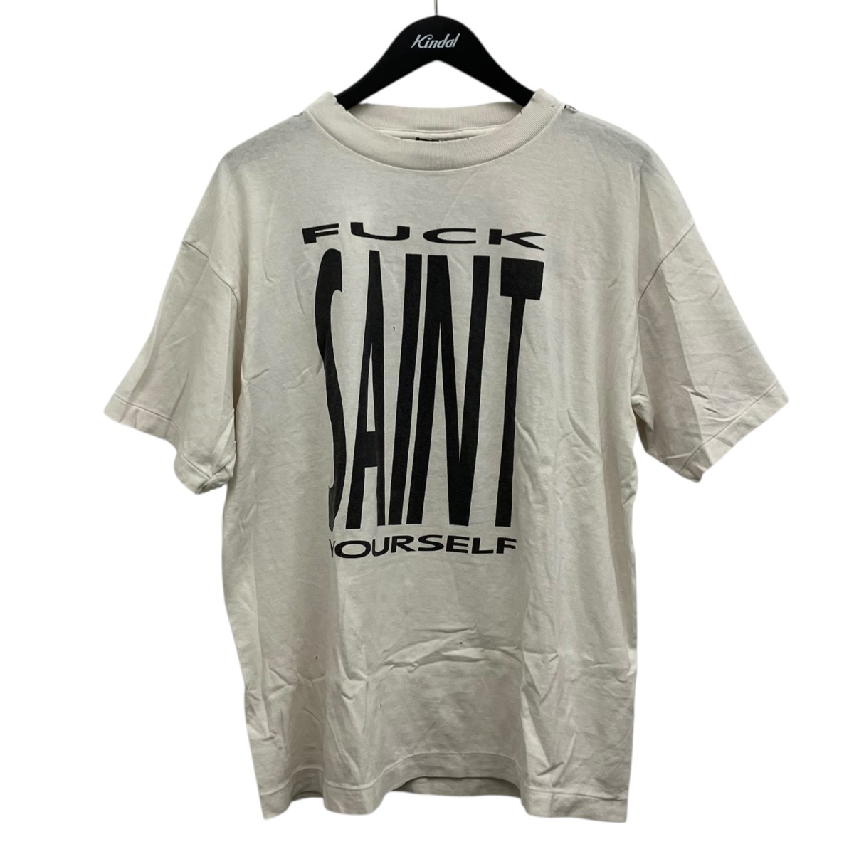 【中古】 SAINT MICHAEL　 SAINT YOURSELF SS TEE ホワイト サイズ：S 【290326】（セントマイケル）