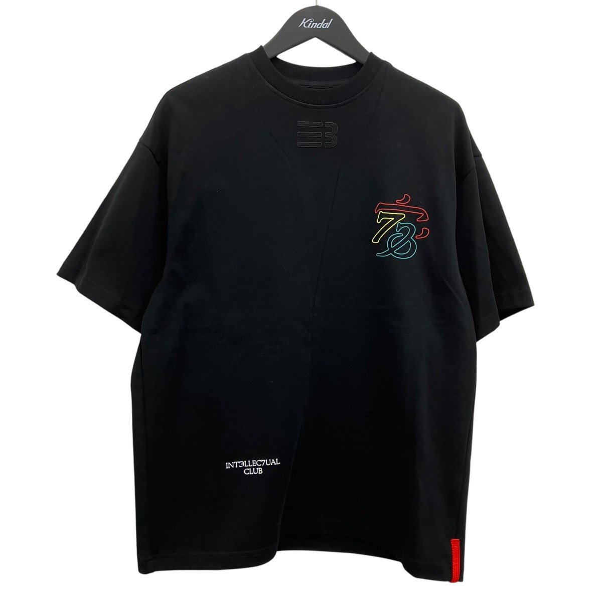【中古】 NAMESAKE　 SAVA OVERSIZED FAMILY TEE オーバーサイズTシャツ ブラック サイズ：XS 【290326】（ネイムセイク）