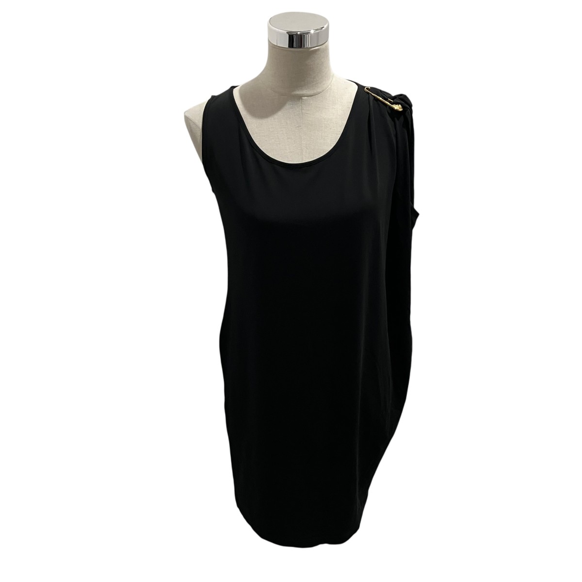 【中古】 GIANNI VERSACE　 ノースリーブワンピース 307 612 452 875 ブラック サイズ：42 【290326】（ジャンニヴェルサーチ） 8,512円