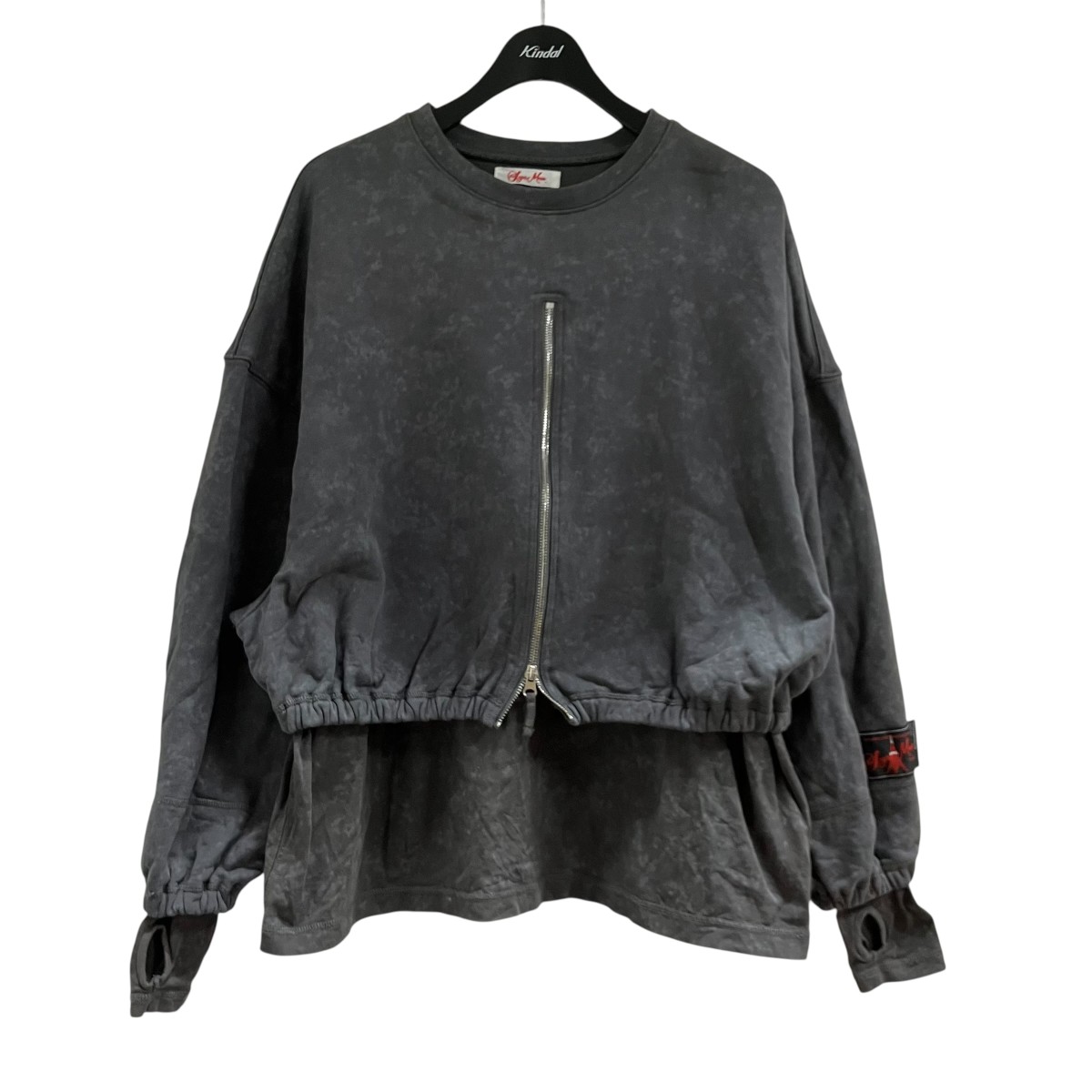 【中古】 SYUMAN．　 レイヤードスウェット ネイビー サイズ：2 【290326】（シュウマン） 6,906円