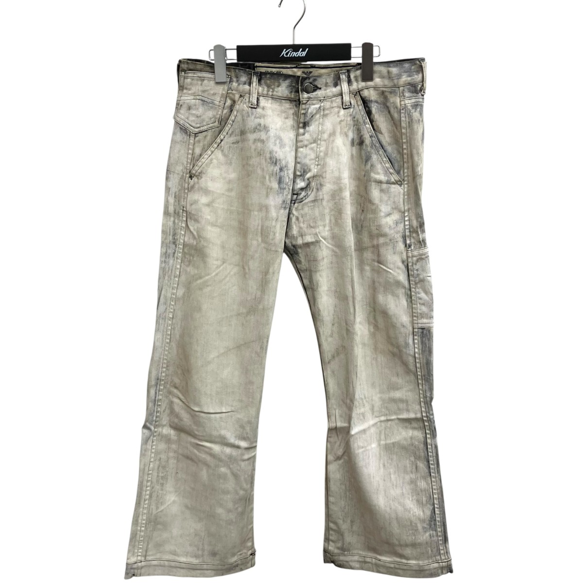 【中古】 EMPORIO ARMANI　 デニムパンツ アイボリー サイズ：50 【300326】（エンポリオアルマーニ）