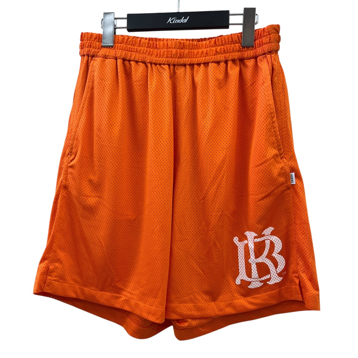 【中古】 KEBOZ　 メッシュハーフパンツ オレンジ サイズ：L 【300326】（ケボズ）
