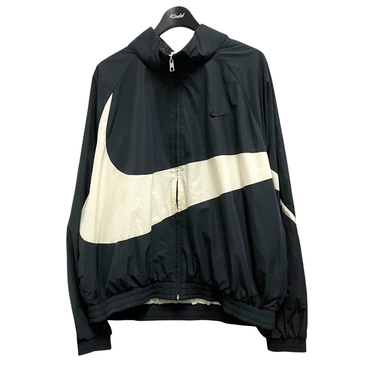 【中古】 NIKE　 SWOOSH WVN JKT ジップジャケット FB7878 010 ブラック サイズ：XXL 【300326】（ナイキ）