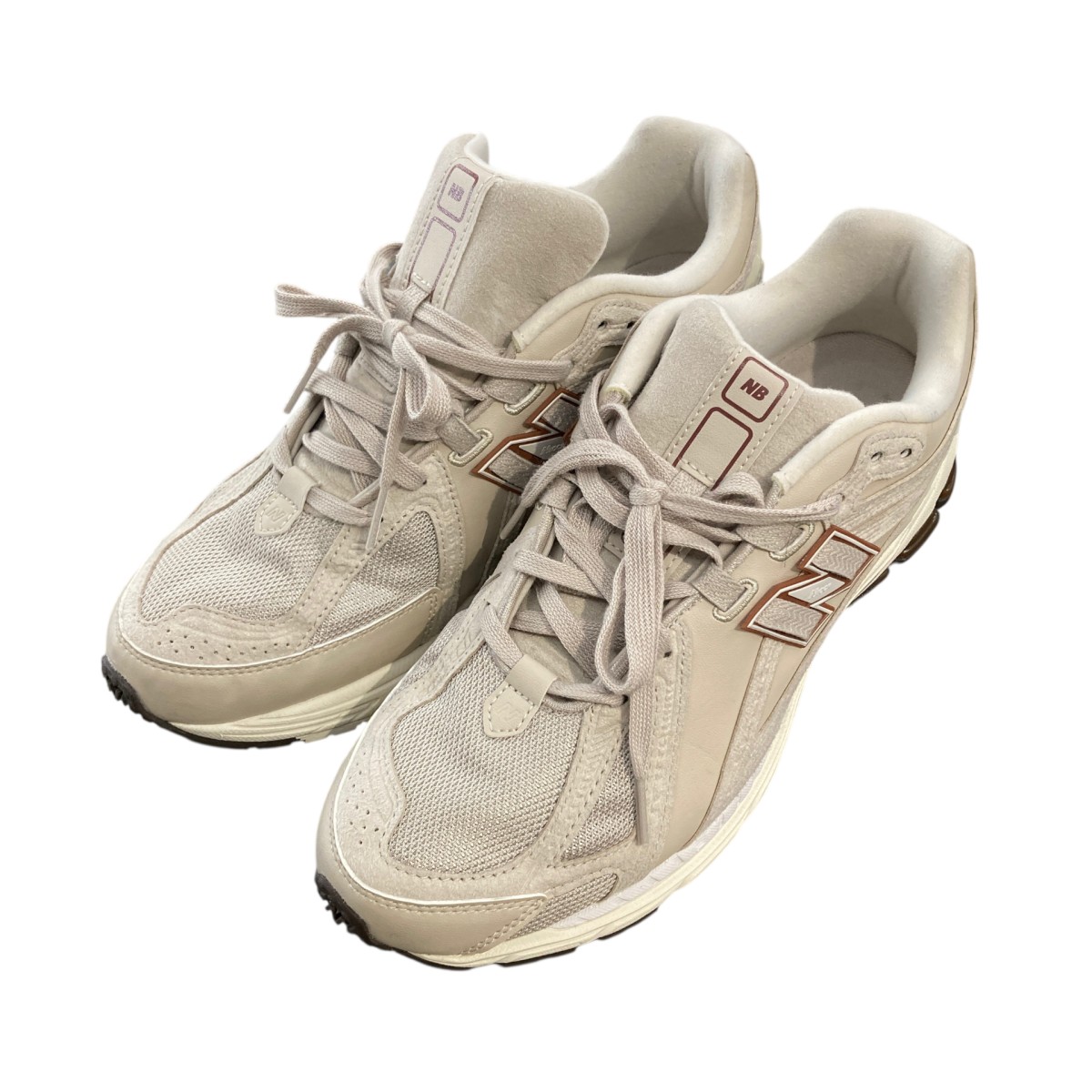 【中古】 NEW BALANCE×BEAUTY＆YOUTH　 スニーカー M1906RFT オフホワイト サイズ：28cm 【300326】（ニューバランス×ビューティアンドユース）
