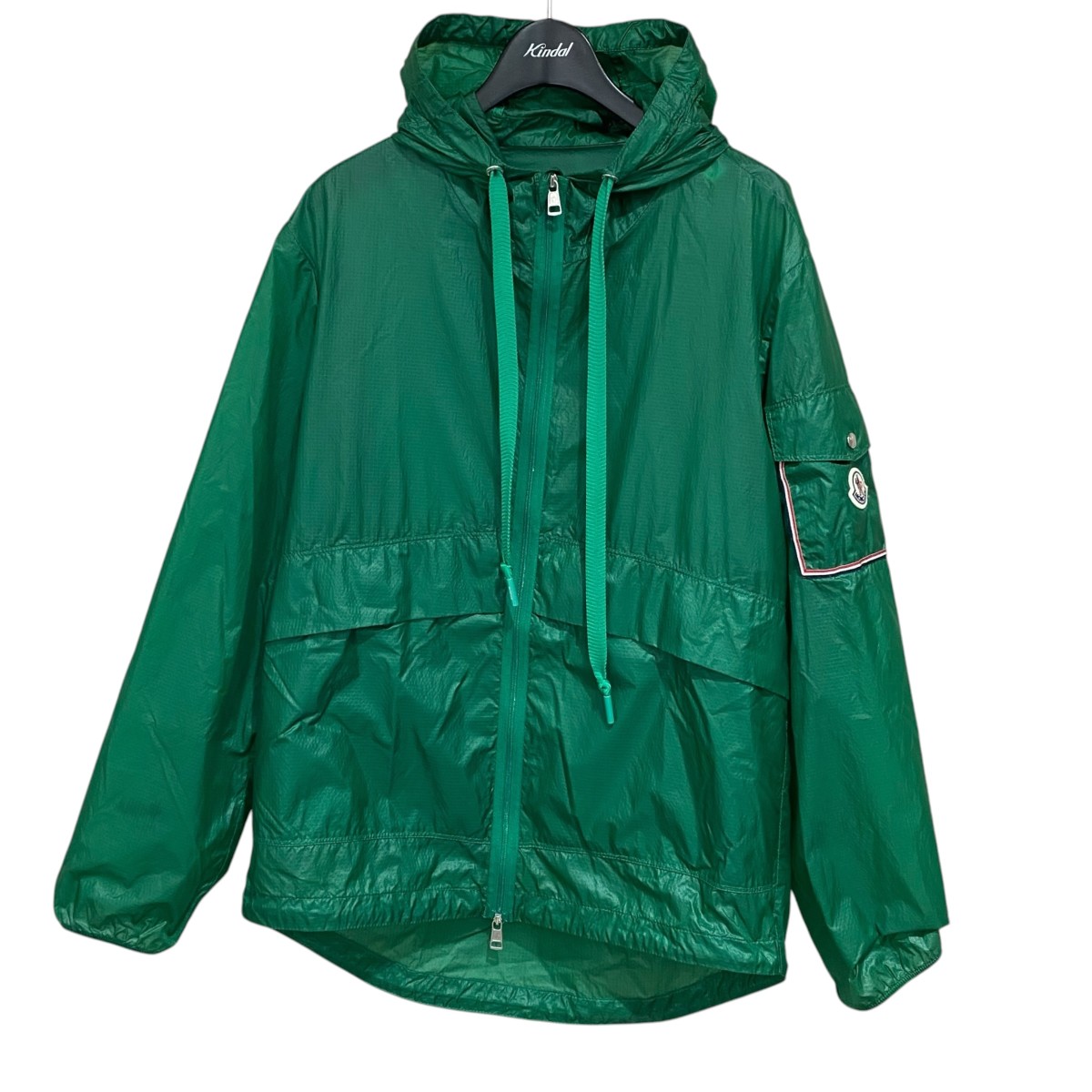 【中古】 MONCLER　 EBIZO H10911A00138 グリーン サイズ：1 【290326】（モンクレール）