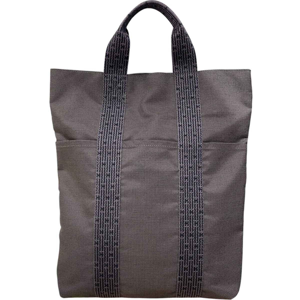 【中古】 HERMES　 エールラインカンバス グレー 【290326】（エルメス）