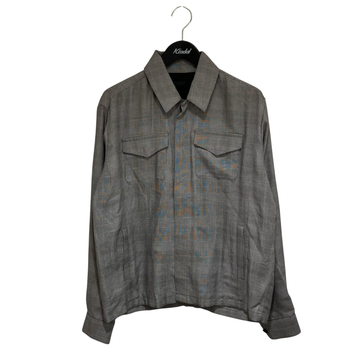 【中古】 UNDERCOVER　 チャックCPOシャツ UCY4204-2 グレー サイズ：2 【300326】（アンダーカバー）
