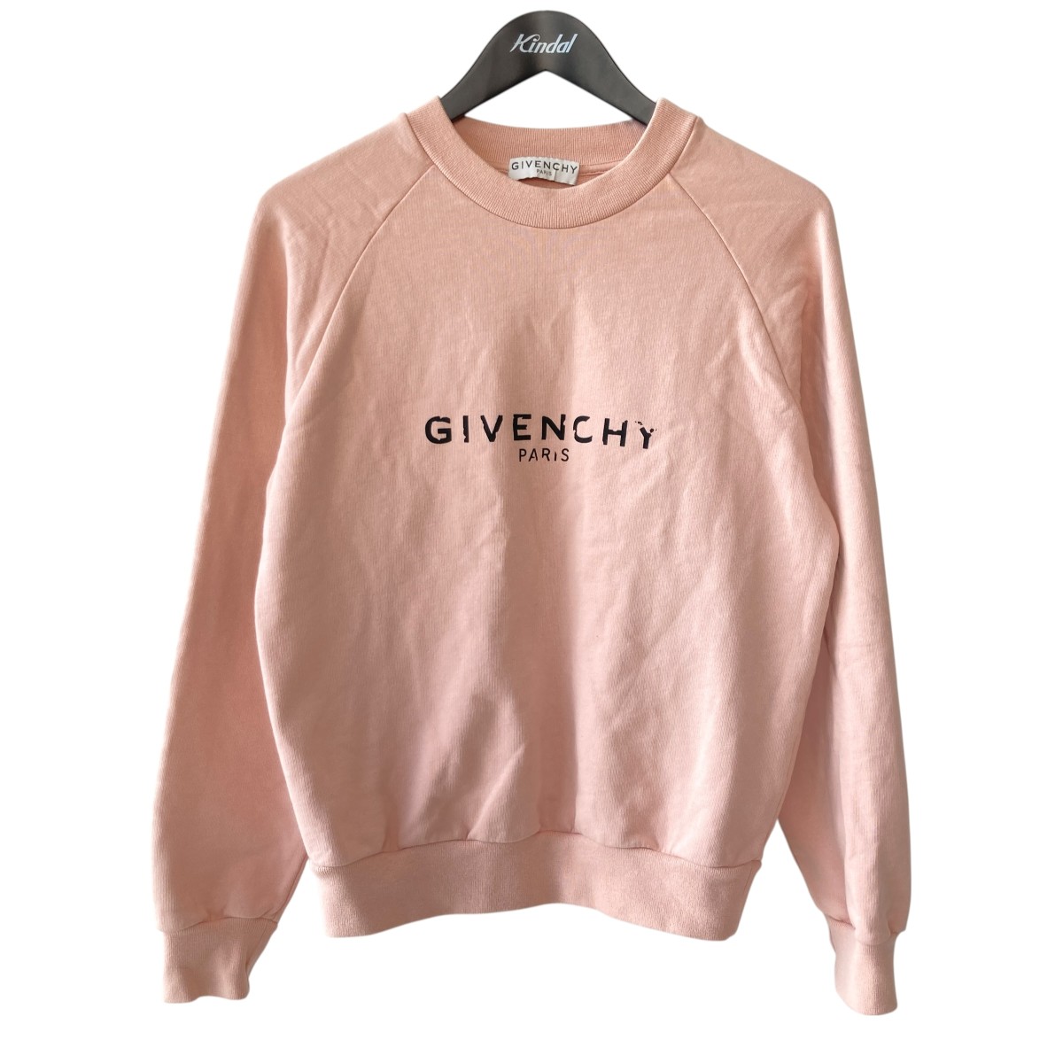 【中古】GIVENCHY スウェットトレーナー BW70523Z0Y オレンジ色さくら色 大いさ：XS 【310326】（ジバンシィ） レディースファッション-スウェット・トレーナー-トップス