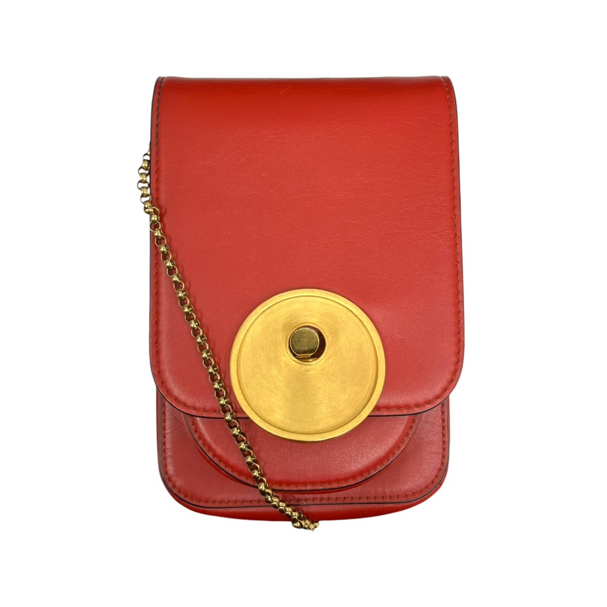 【中古】 MARNI　 ショルダーバッグ SBMP0011Y0 レッド 【310326】（マルニ）