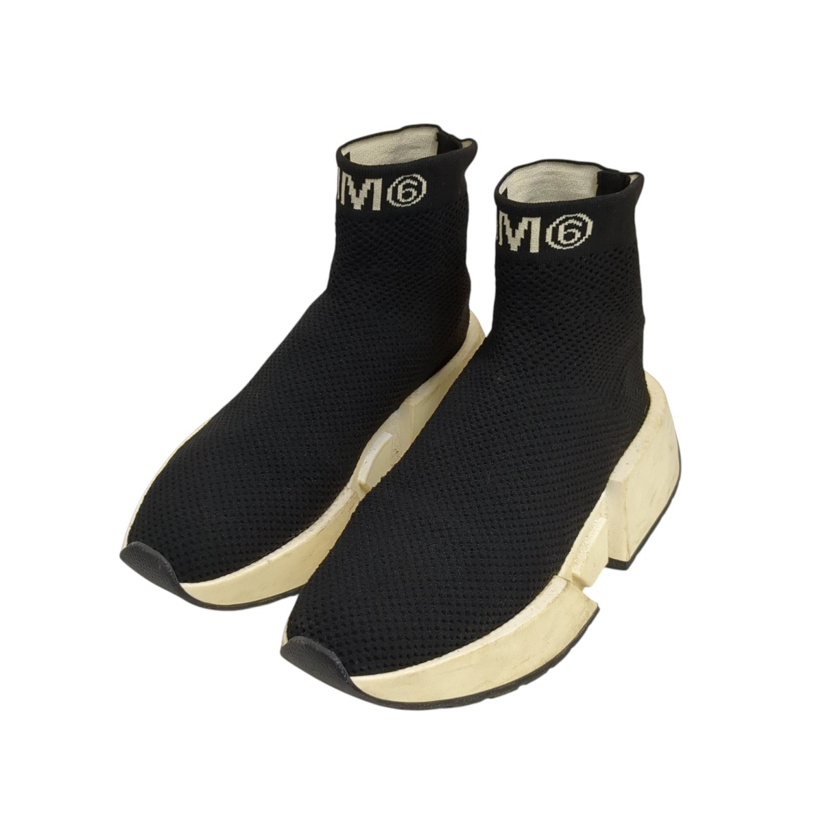 【中古】MM6 Maison Margiela ブーツ S59WS0073 ブラック サイズ：38 【310326】（マルタンマルジェラ）