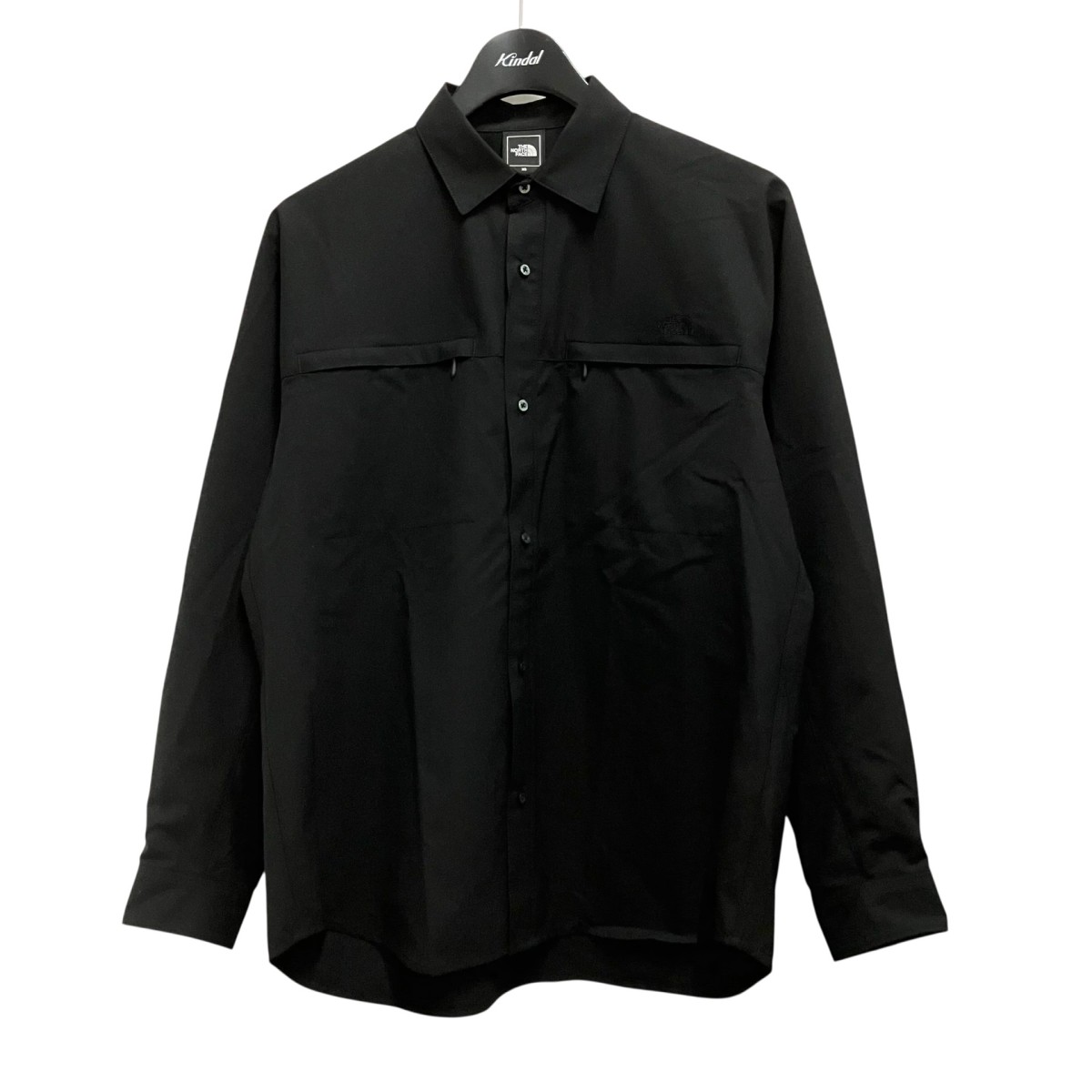 【中古】THE NORTH FACE Woolscape L／S Shirt 長袖シャツ NR12661R ブラック サイズ：XS 【310326】（ザノースフェイス）