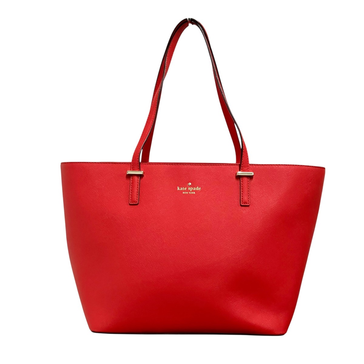 【中古】 Kate Spade　 トートバッグ PXRU4545 レッド 【310326】（ケイトスペード）