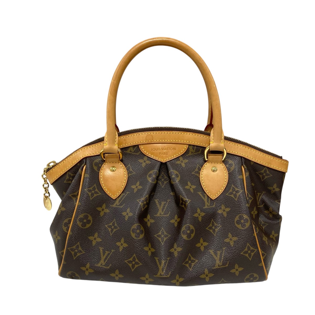 【中古】\u003cBR\u003eLOUIS VUITTON\u003cBR\u003eティヴォリPM モノグラム ハンドバック M40143 赤銅色\u003cBR\u003e【通貨価値思いなおす】