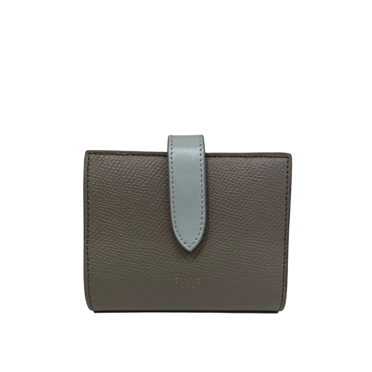 【中古】CELINE 2つ折り紙入れ ベージュ 【300326】（セリーヌ）