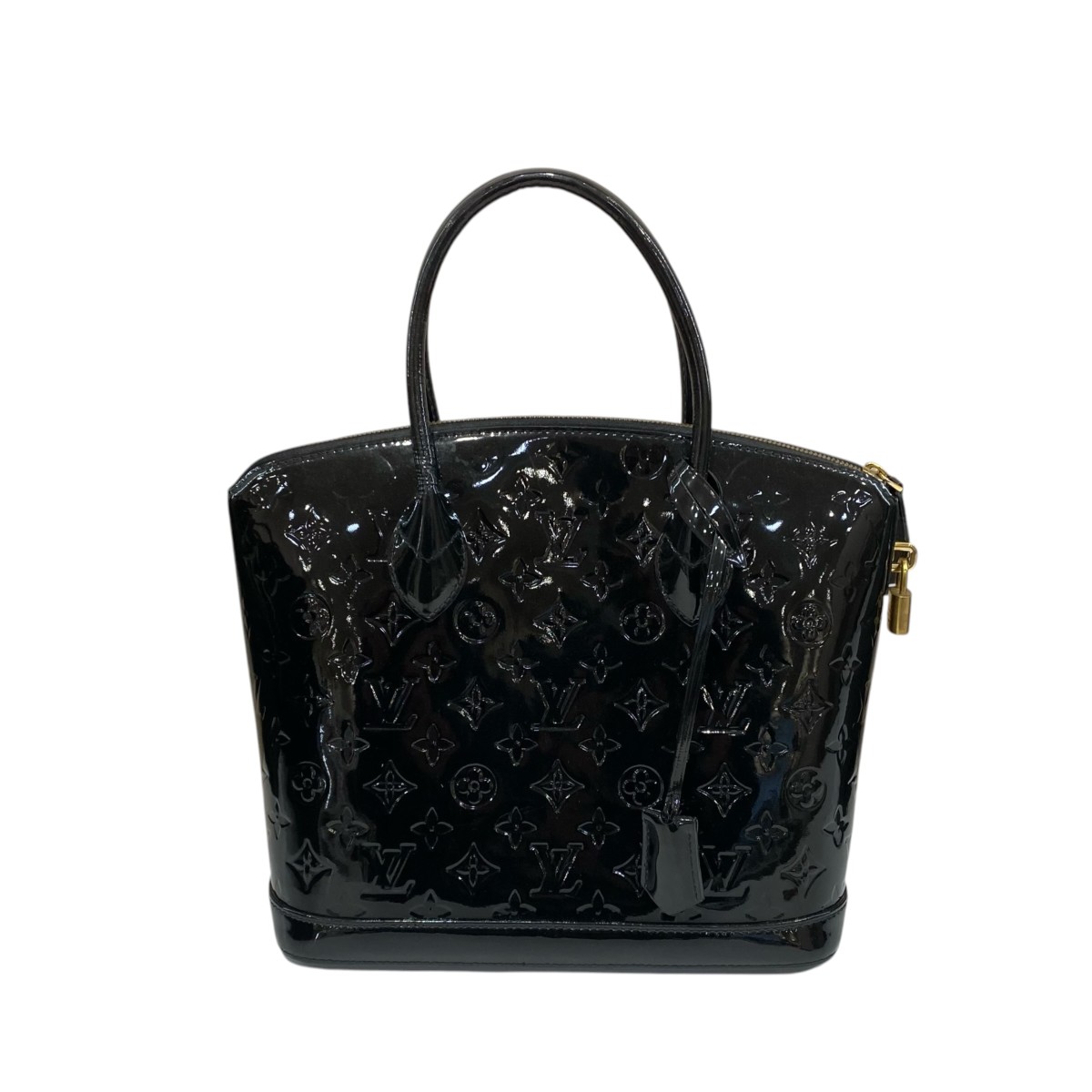 【中古】 LOUIS VUITTON　 ロックイット ヴェルニ ハンドバッグ M90247 ブラック 【300326】（ルイヴィトン）