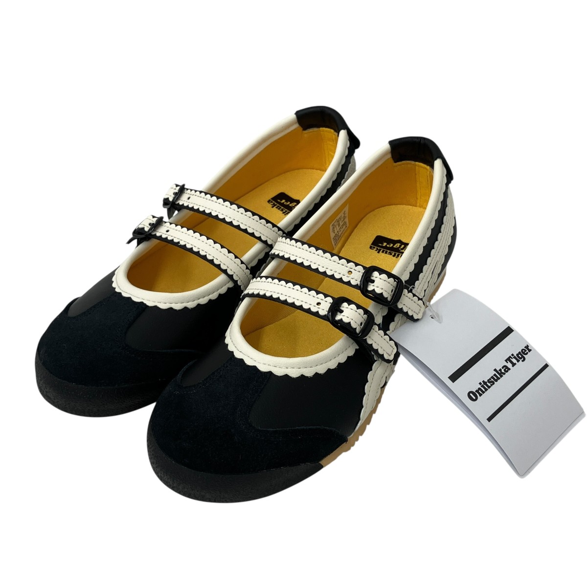 【中古】 Onitsuka Tiger　 MEXICO 66 TGRS サンダル 1182A678 ホワイト×ブラック サイズ：22.5cm 【310326】（オニツカタイガー）