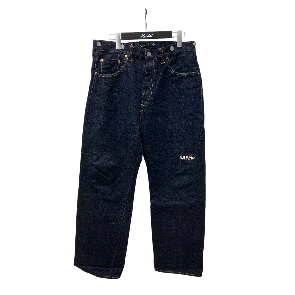 【中古】SAPEur×GRAPHZEROデニムパンツ A0022-060 インディゴ サイズ:S【価格見直し】|ブランド古着のカインドオル