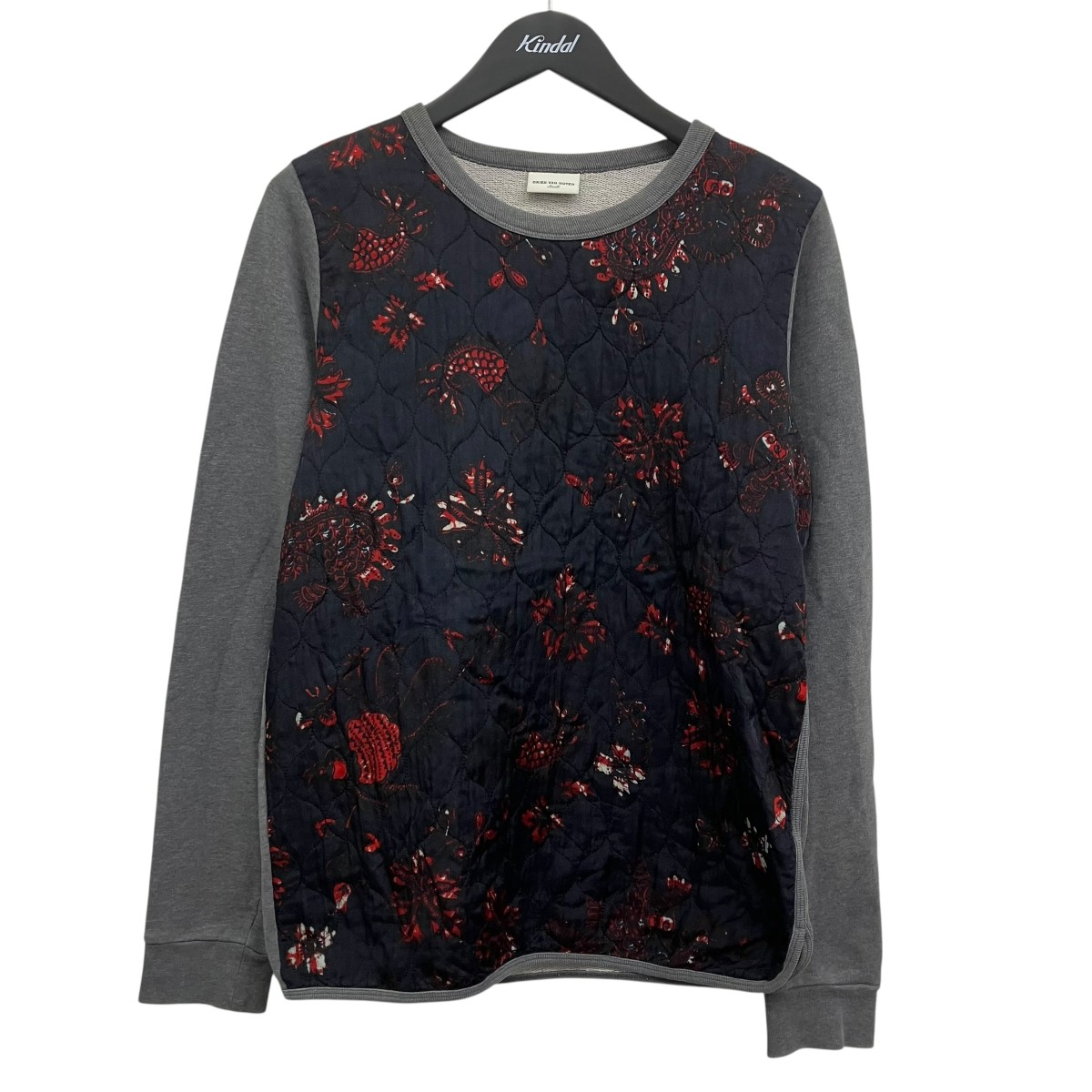 【中古】DRIES VAN NOTEN ロングカットソー グレー サイズ：S 【310326】（ドリスヴァンノッテン）