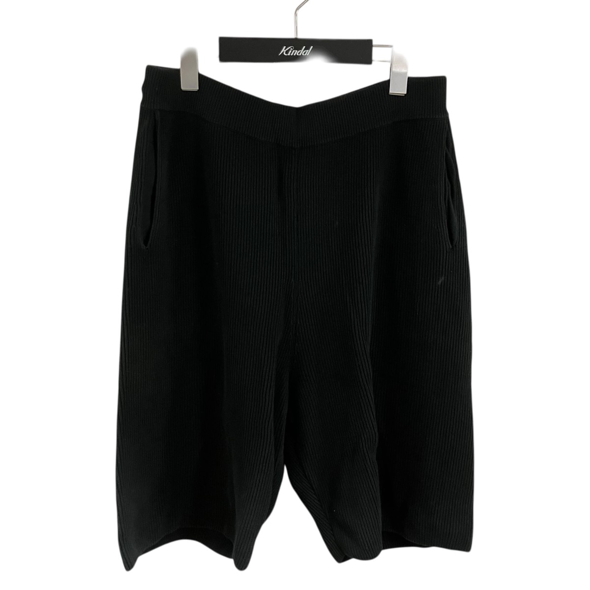 【中古】 AURALEE　 リブニットハーフパンツ ブラック サイズ：4 【310326】（オーラリー）