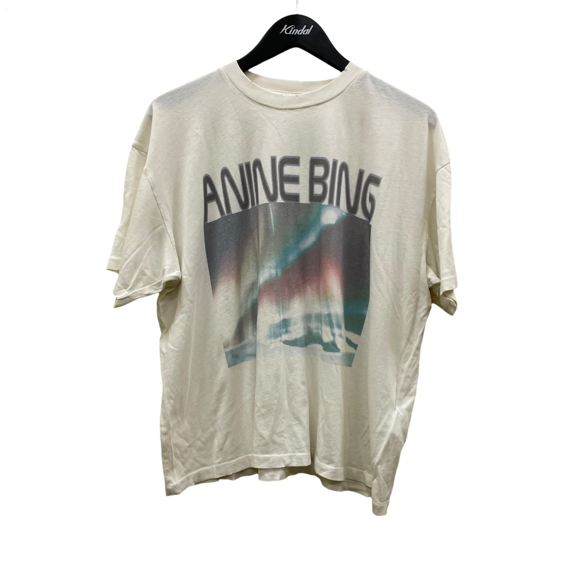 【中古】 ANINE BING　 CADE Tシャツ 半袖Tシャツ A-08-11757 ホワイト サイズ：S 【310326】（アニンビン）