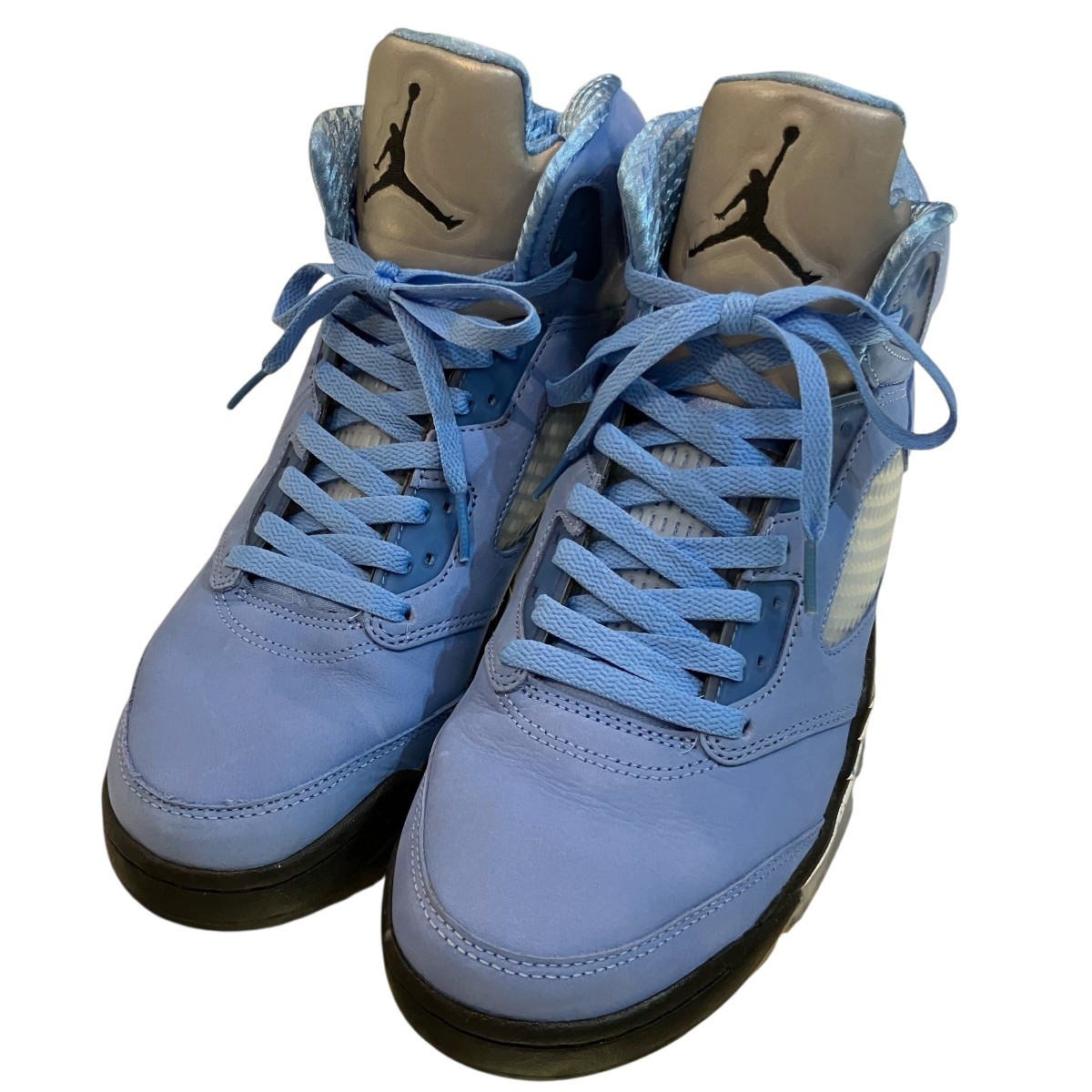 【中古】 NIKE　 「Air Jordan 5 Retro SE」 ハイカットスニーカー DV1310 401 スカイブルー サイズ：28CM 【010426】（ナイキ）