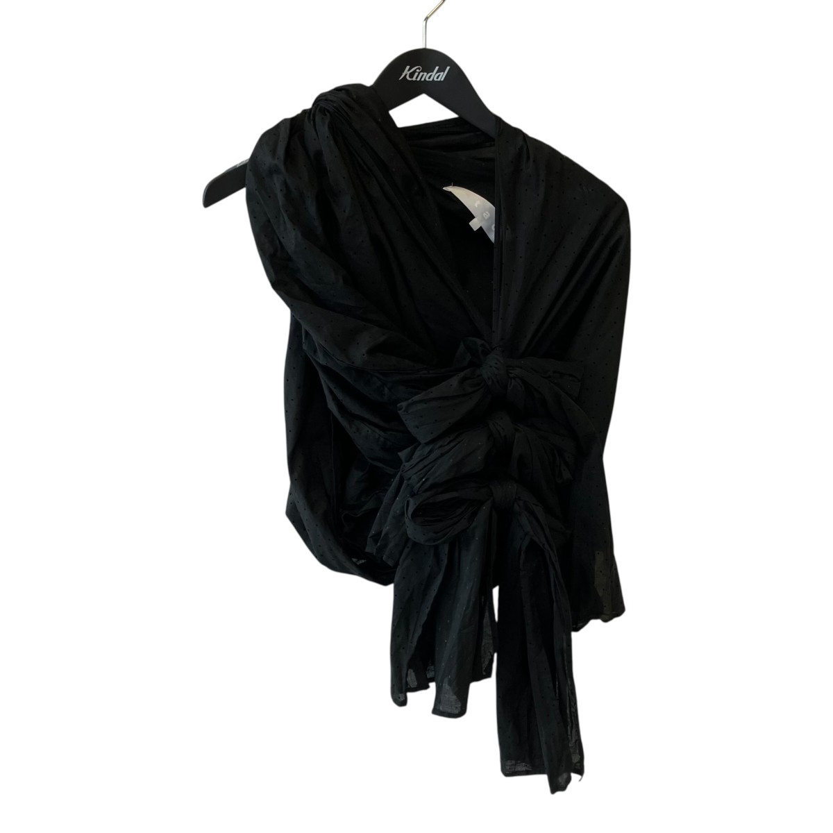 【中古】 TAO COMME des GARCONS 23SS シャツ TK-B005 ブラック サイズ：S 【価格見直し】