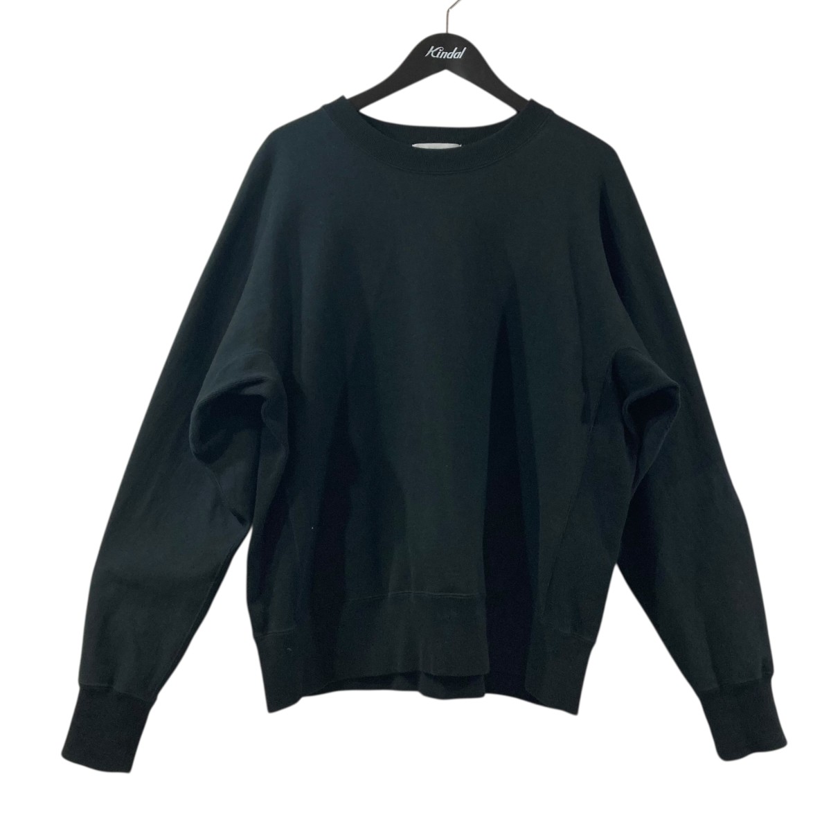 【中古】\u003cBR\u003eRAINMAKER\u003cBR\u003e25AW ONE-SIDE KIMONO SLEEVE SWEATSHIRT LOOSE FIT 流汗 RM252-014 黒いこと 大きさ：Free\u003cBR\u003e【必要経費思いかえす】