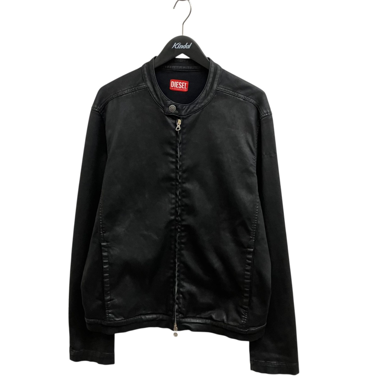 【中古】 DIESEL　 ジップアップジャケット D-GLORY JOGG ブラック サイズ：L 【010426】（ディーゼル）