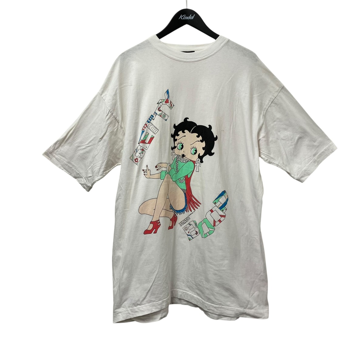 【中古】 USED　 ベティ c1993 Tシャツ ホワイト サイズ：XXXXL 【010426】（ユーズド）