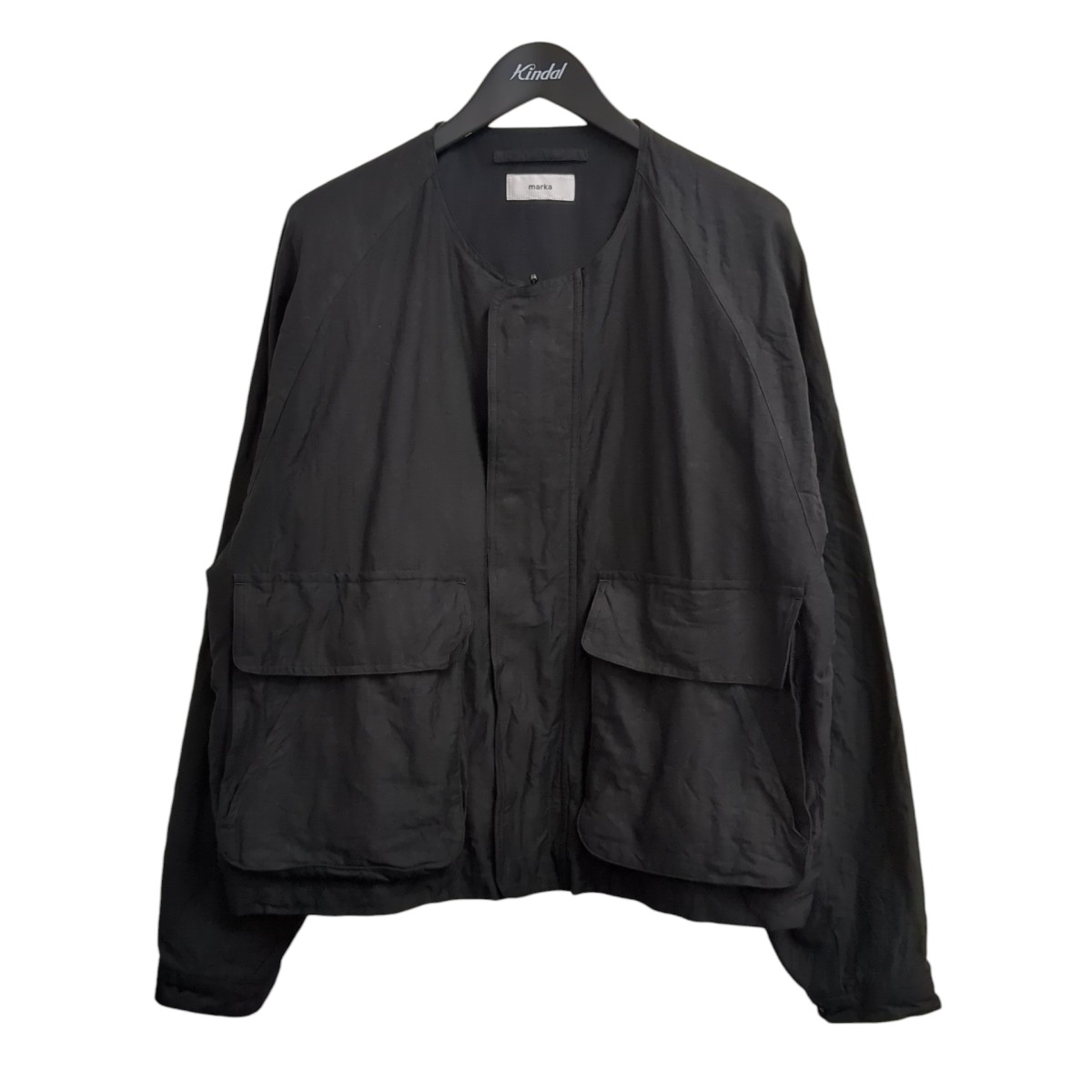 【中古】 MARKA　 26SS ジャケット M26A09BL01C HUNTING JACKET ブラック サイズ：2 【010426】（マーカ）